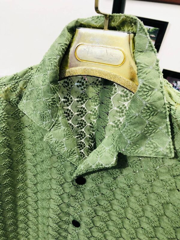 TEXTURED STRIPED SHIRT - Image 2